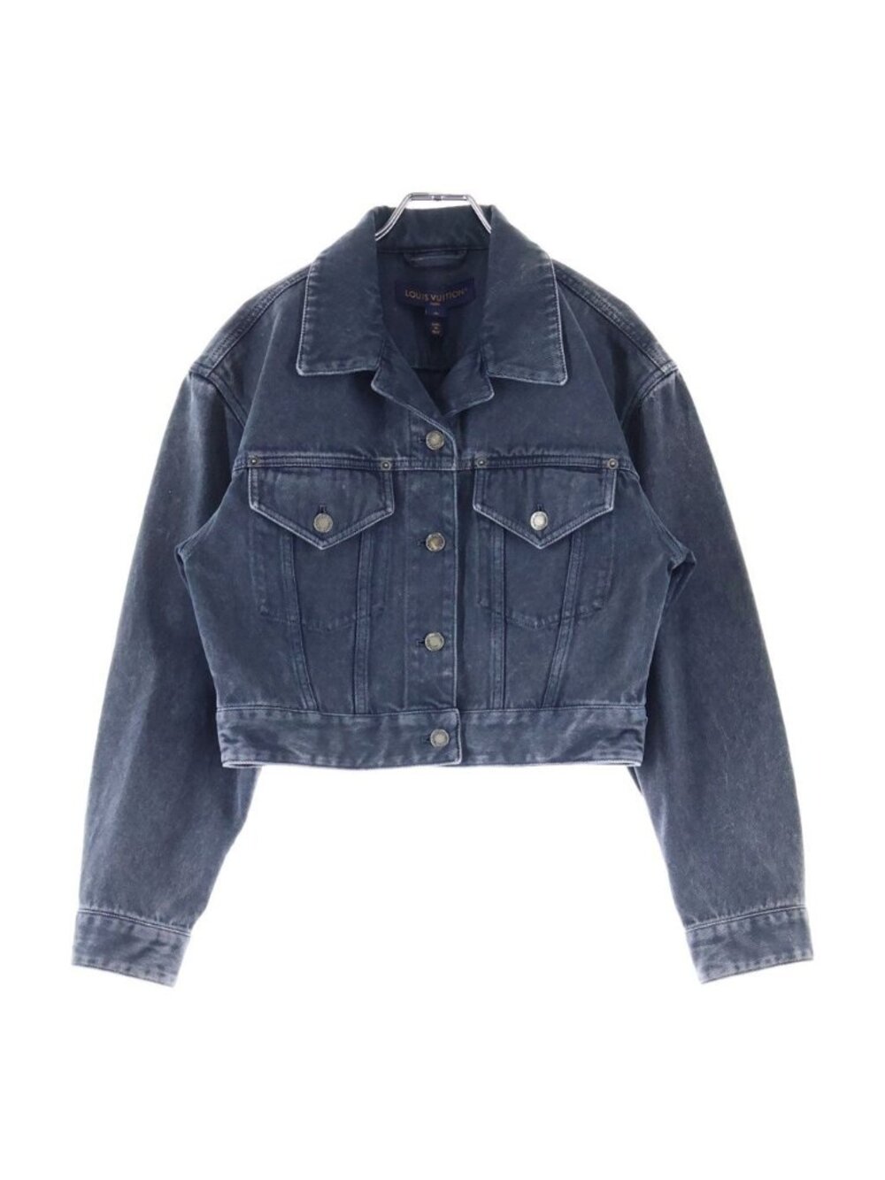 Louis Vuitton Tracker Denim Jacket Gray